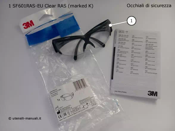 Occhiali 3M™ SF601RAS-EU