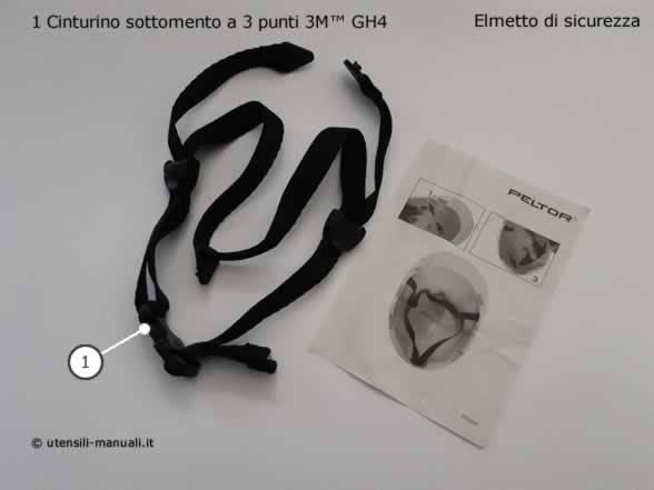 Unboxing cinturino sottomento a tre punti 3M GH4