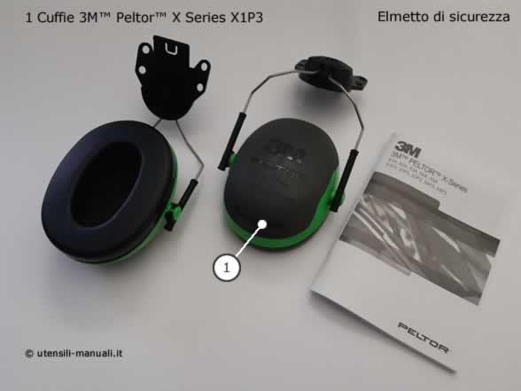 Unboxing cuffie Peltor™ 3M XLP3