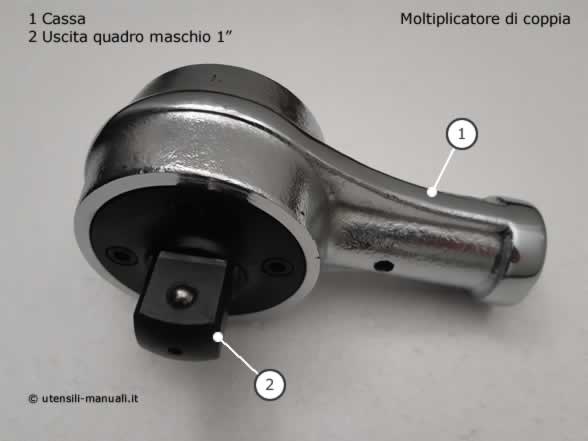 Moltiplicatore di coppia uscita 1 pollice