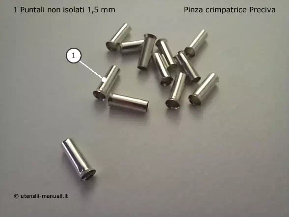 Puntali elettrici non isolati