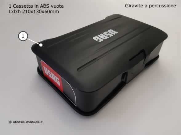 Cassetta Usag 606 S vuota